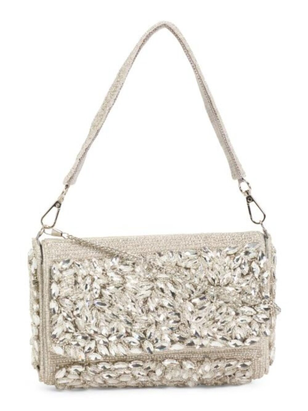 NATASHA Beaded Crystal Handbag
